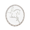 Broche de amazona de doma Umbria Equitazione - Plata