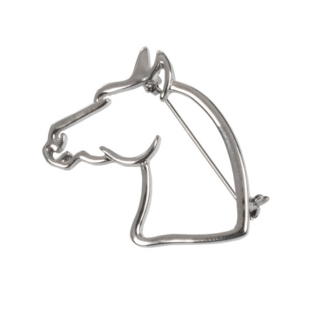 Alfileres de cuello Master2 modelo cabeza de caballo Umbria Equitazione