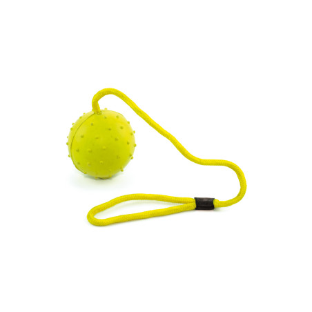 Bola de goma con cuerda de 8,5 cm Umbria Equitazione