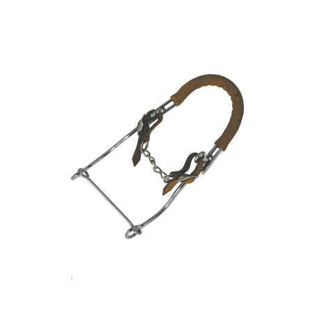 Hackamore cromado con ramas largas Umbria Equitazione