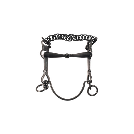 Muserola española articulada con ramas deslizantes Umbria Equitazione