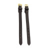 Correa de bocado corta Micklem Horseware Rambo Latón - Negro