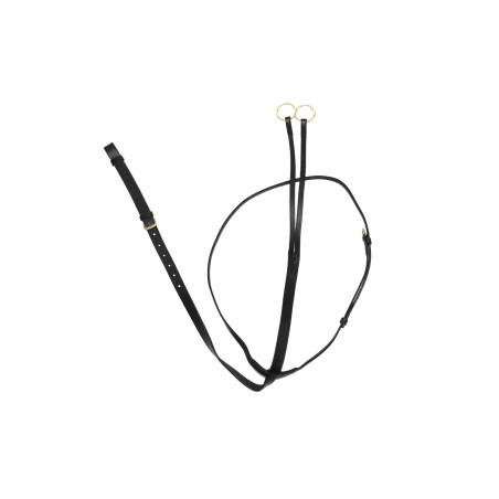 Martingala de cuero para la carrera Derby