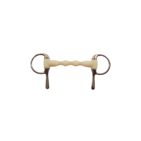 Freno con mejillas medias y embocadura mullen Happy Mouth