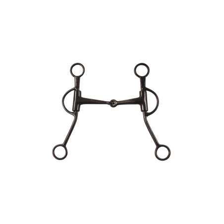 Mors western de hierro con ramas largas Pool's