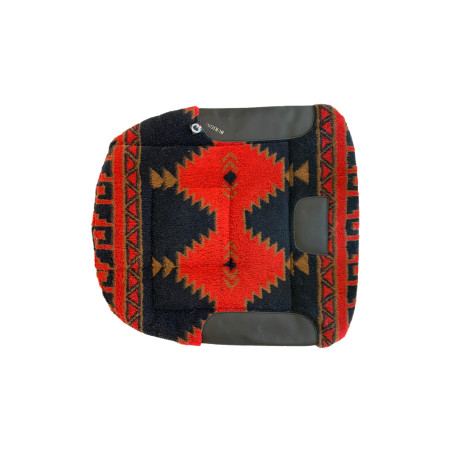 Pad de silla de montar de piel Burioni