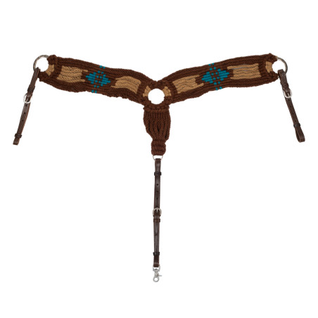 Pechopetral de mohair con diseño tradicional de Pool's