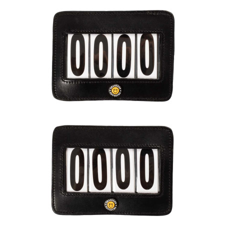 Porta-número de concurso de 4 cifras 12x8 cm Equestro