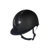 Casco HKM Illusion - Negro / plateado brillante