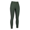 Leggings HKM Jil de cintura alta con rodilleras de silicona - Verde oliva