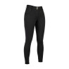 Pantalón HKM Ari de cintura media con rodilleras de silicona - Negro