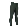 Pantalón HKM Ari de cintura media con asiento completo de silicona - Verde oliva