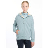 Sudadera con capucha forrada de forro polar LeMieux Hollie Young Rider - Glaciar