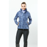 Chaqueta impermeable Dublin Cortina - Estampado azul arándano