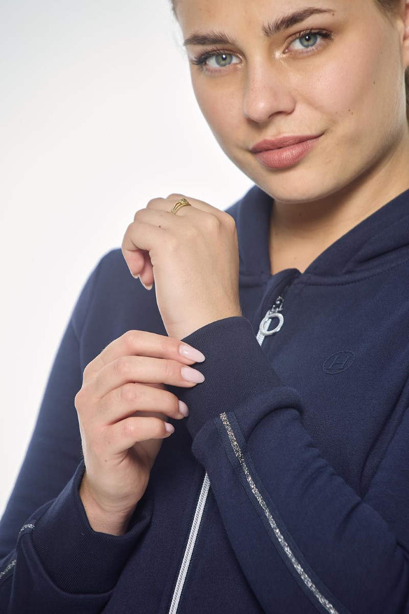 Sudadera con cremallera Harcour Sworm mujer Marino Azul marino Sudadera con cremallera Harcour Sworm mujer Marino Azul marino
