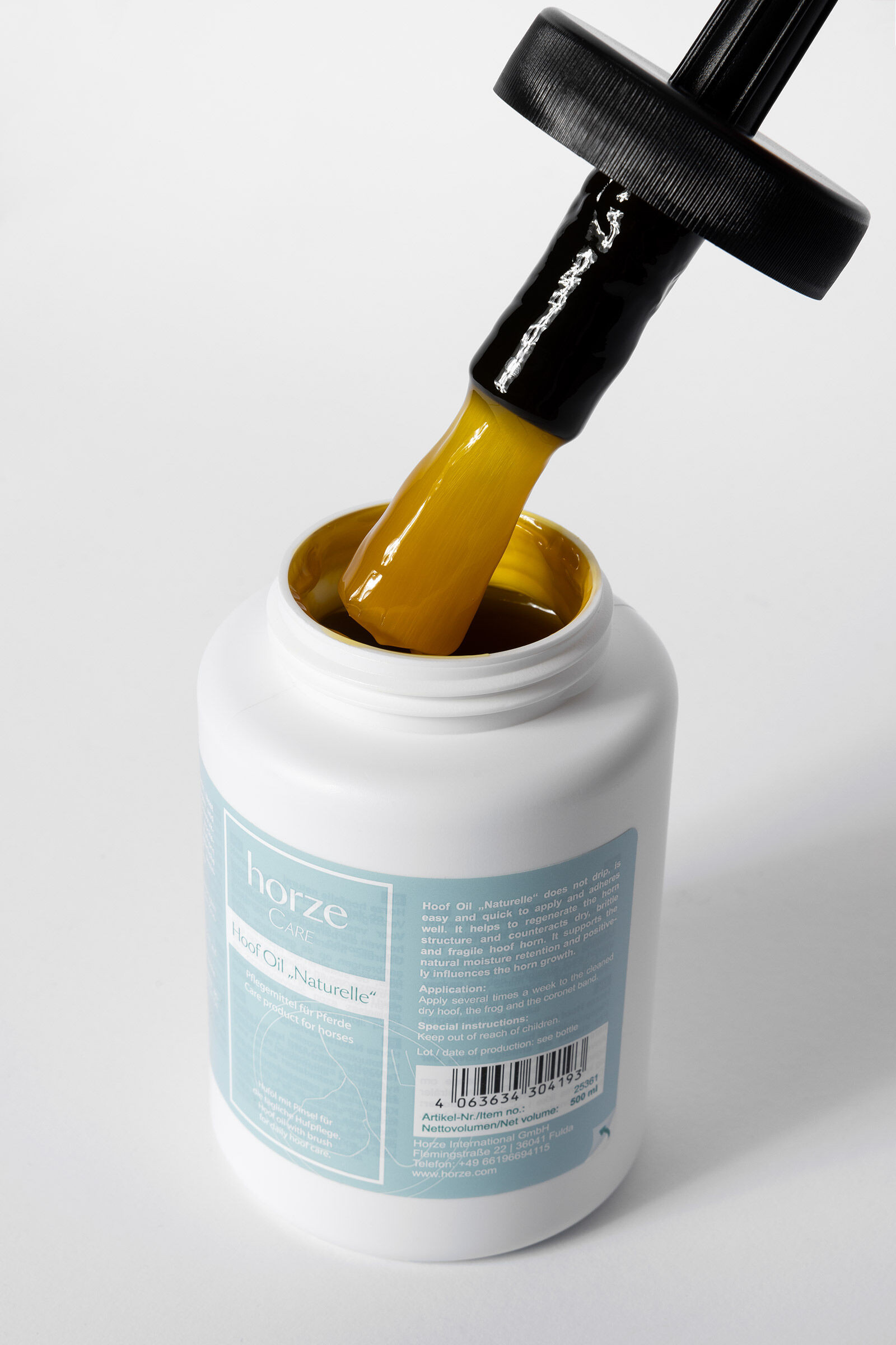 Aceite natural para cascos Horze Éter azul claro