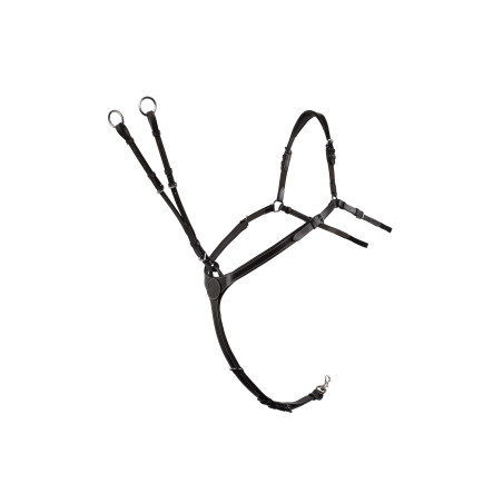 Pechopetral martingala Montar cuero curtido