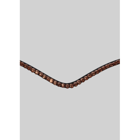 Frontal Montar Fair cristal oro rosa