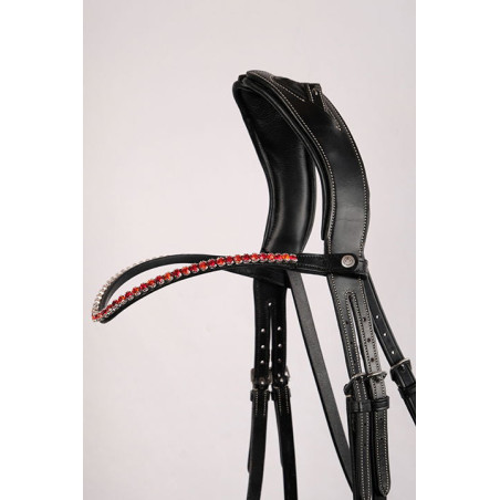 Frontal Montar Fair cristal rojo curvado