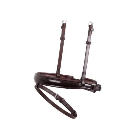 Muserola combinada Montar Deluxe cuero curtido