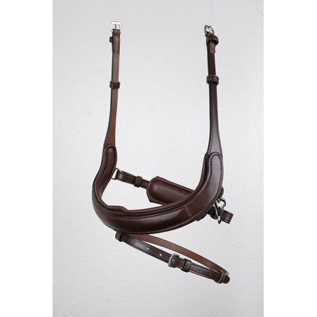 Muserola Montar Bretaña cuero curtido