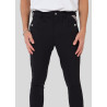 Pantalón Montar Gary hombre grip rodillas - Negro