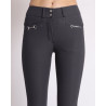Pantalón Montar Molly Yati mujer talle alto full grip - Gris