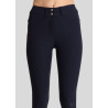 Pantalón de montar de talle alto ESS Megan Vol 2 Curve para mujer - Azul marino oscuro