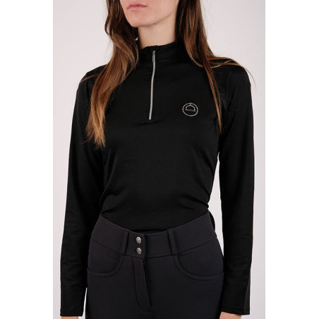 Polo de equitación Everly para niño de manga larga