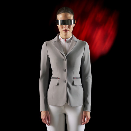 Chaqueta de concurso para mujer Equestro Ridertechnology con costuras termoselladas