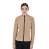 Chaqueta softshell para mujer de tejido técnico acolchado Equestro - Incienso