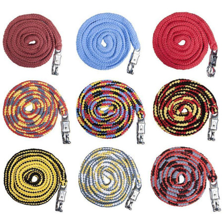 Longe acrílica con mosquetón antipánico HKM