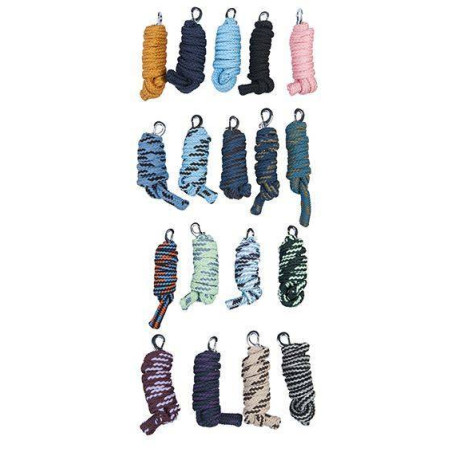 Línea doble trenzada con mosquetón HKM