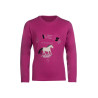 Polo de manga larga Polly HKM niño - Rosa
