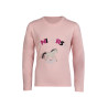 Polo de manga larga Polly HKM niño - Rosa