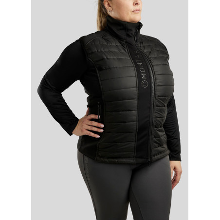 Chaleco acolchado sin mangas Montar Emma Curve para mujer