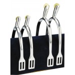 Espuelas Feeling de acero inoxidable con ruleta