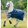 Manta Horseware Amigo Bravo 12 Original 100g - Marino / gris titanio / plata