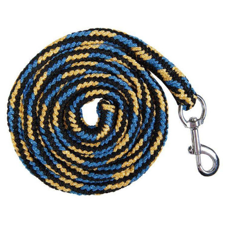Cuerda de adiestramiento trenzada con mosquetón HKM
