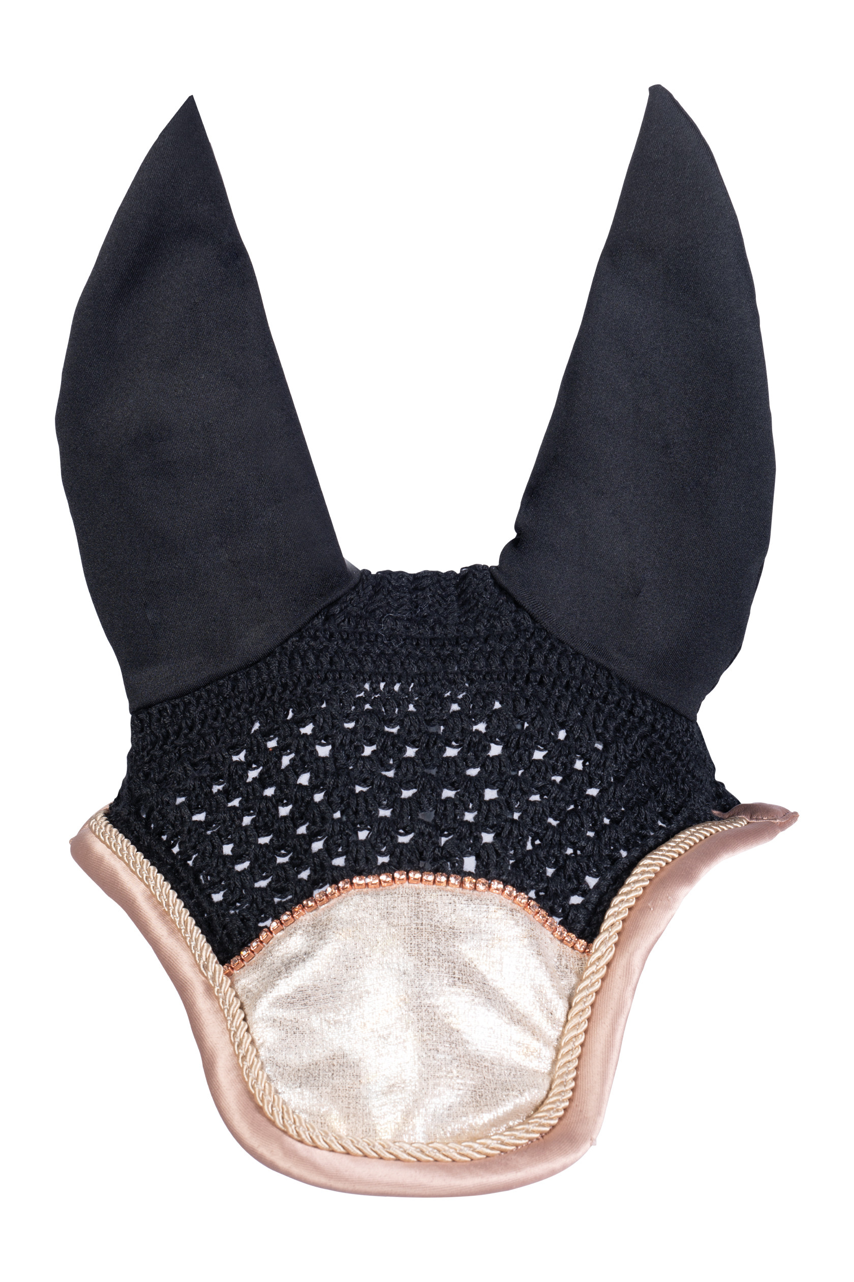 Capucha antimoscas Rosegold Glitter Style HKM Vainilla Amarillo