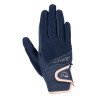 Guantes Rosegold Glamour Style HKM - Azul oscuro
