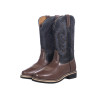 Botas western Softy cow HKM - Castaño