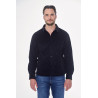 Camisa de terciopelo Harcour Shavi hombre - Negro