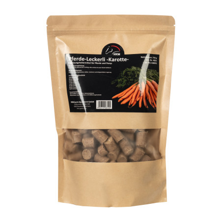 Caramelos para caballos zanahoria HKM