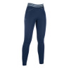 Leggings Pull on con fondo integral de silicona HKM - Azul oscuro