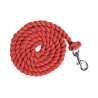 Longe HKM de algodón con mosquetón - Naranja