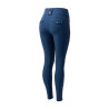 Pantalón de equitación para mujer B Vertigo térmico con grip integral Enya - Titán Marino