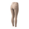 Pantalón de equitación para mujer B Vertigo térmico con grip integral Enya - Marrón barro