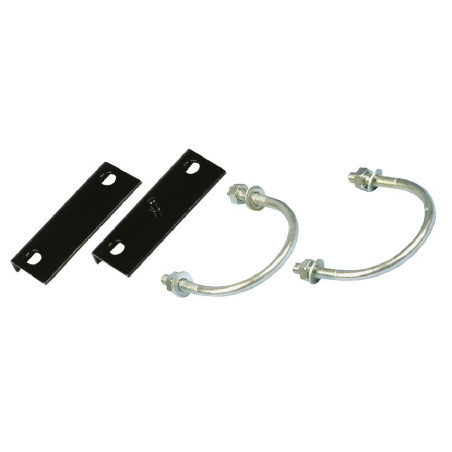 Arco de fijación sobre tubo con placas de estabilización por pareja Kerbl