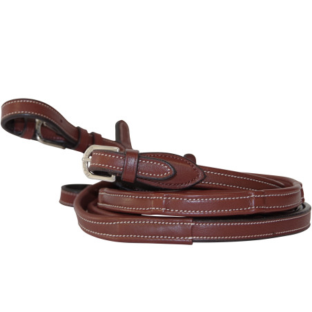 Lederzügel mit 7 Stoppern Flags & Cup